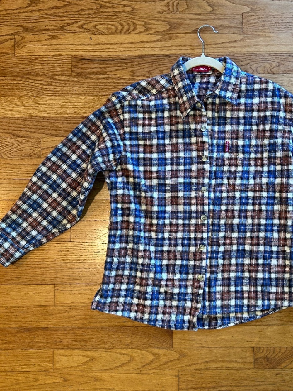 Vintage Outback Red Button Down Flannel